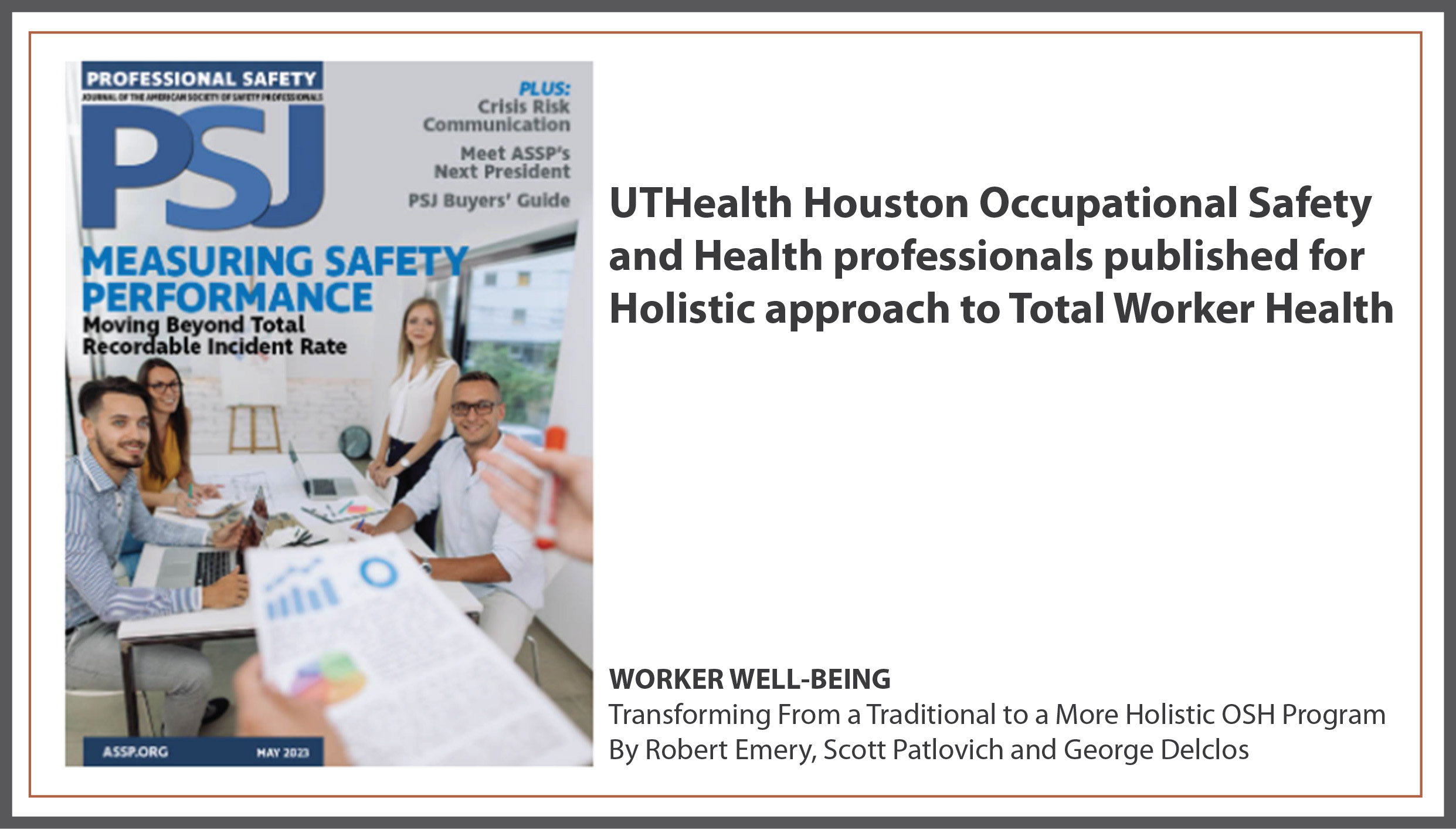 total worker health article
